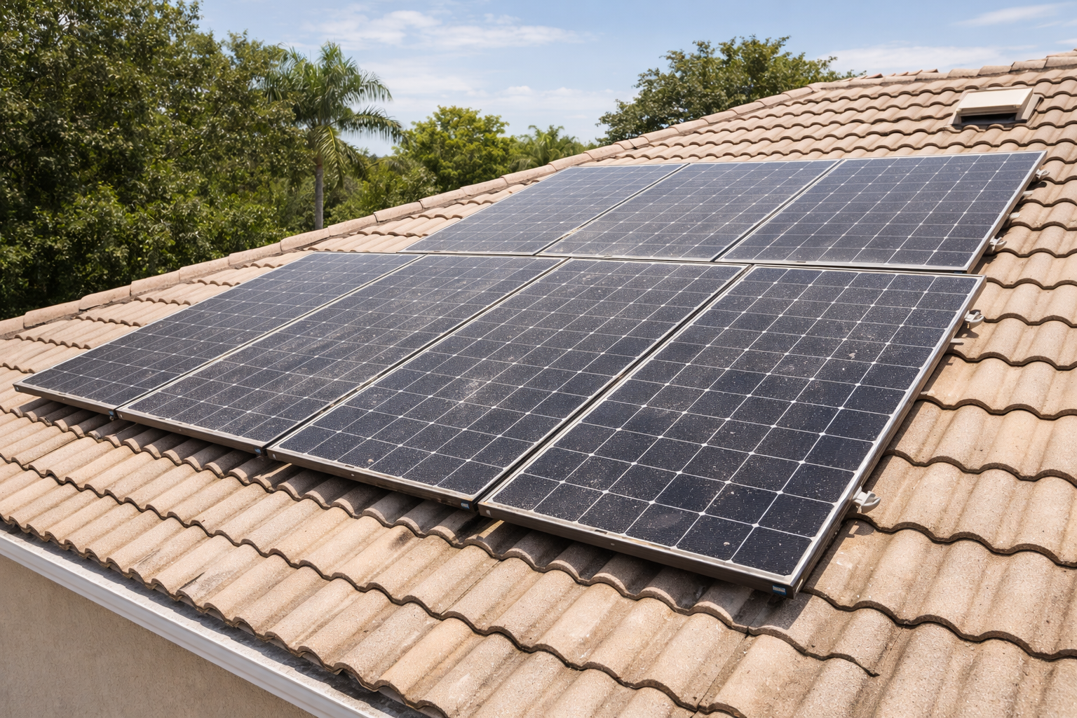 Is the Florida Rain Actually Cleaning Your Solar Panels?